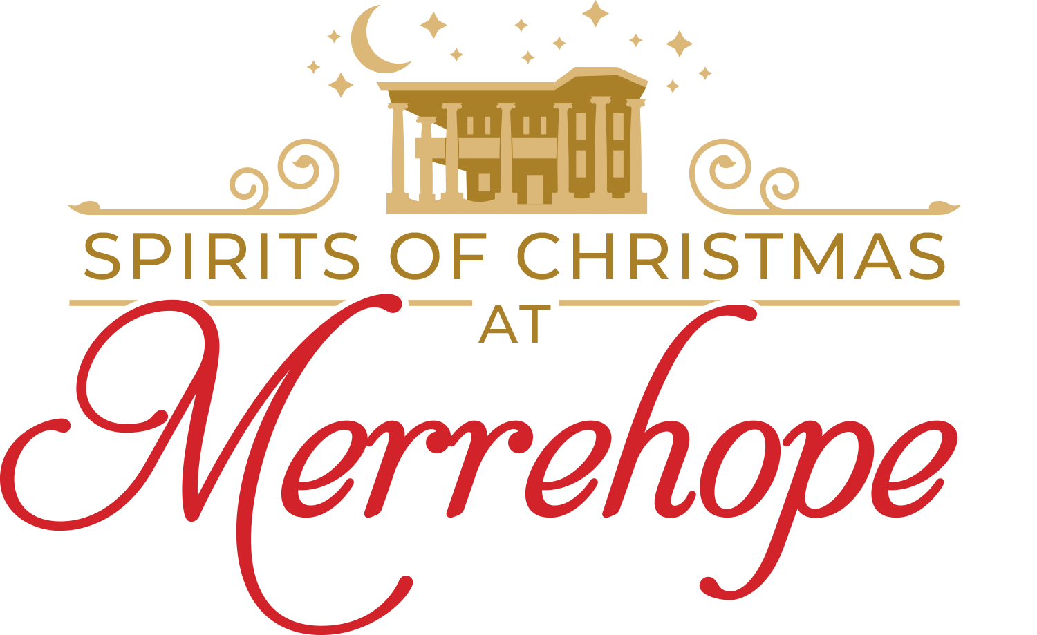 Merrehope's Spirits of Christmas logo